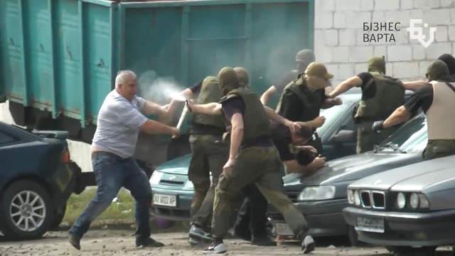 Рейдерский захват элеватора в Занках