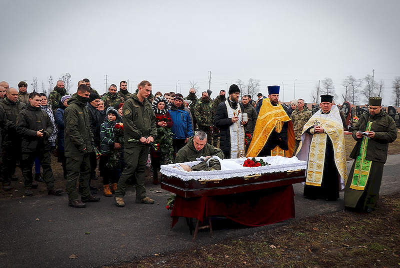 Поховання Сергія Михальчука