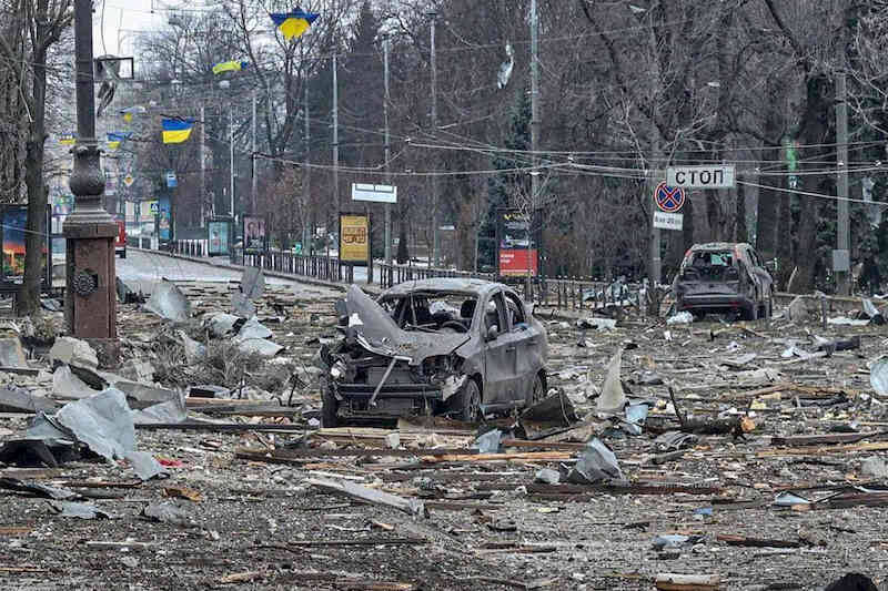 Харків після обстрілу