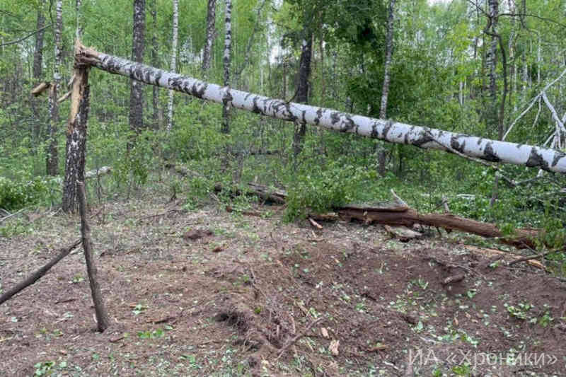 Воронки від обстрілу