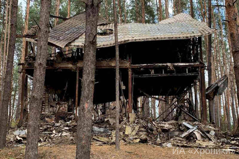 Місце тортур поблизу Борової