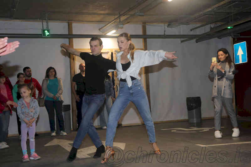 Бальные танцы в харьковском подземелье