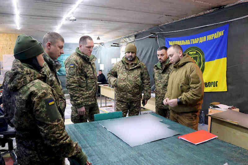 Бригадный генерал Александр Пивненко посетил бойцов 3 бригады оперативного назначения «Спартан»