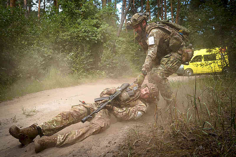 Командир взвода бригады НГУ «Спартан» Акула