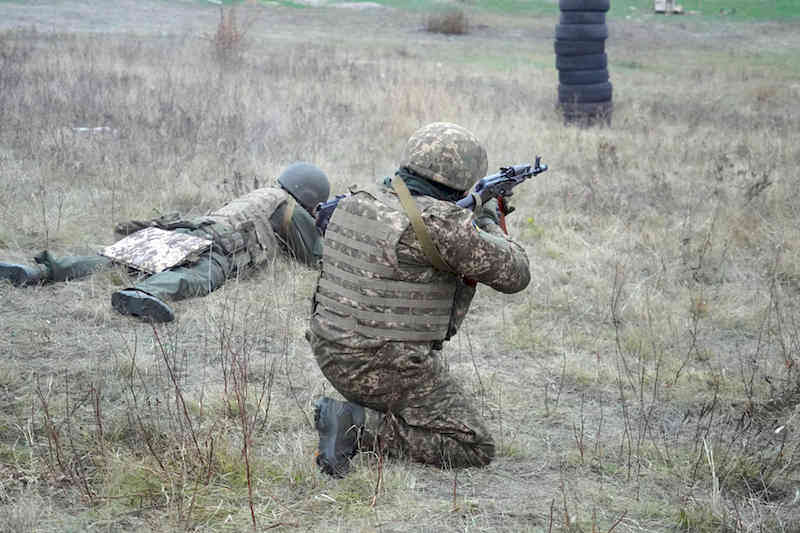 Підготовка бійців бригади НГУ «Спартан»