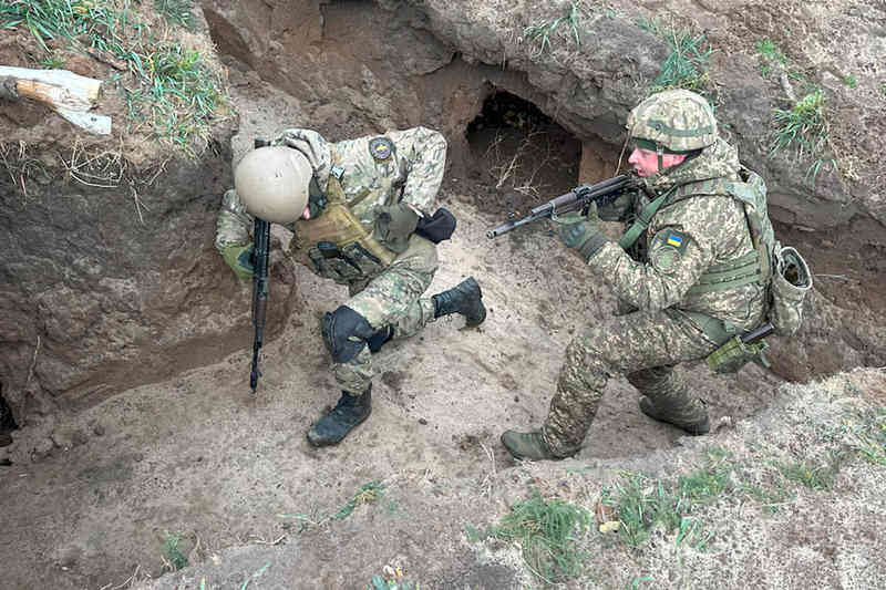 Відпрацювання штурмових дій