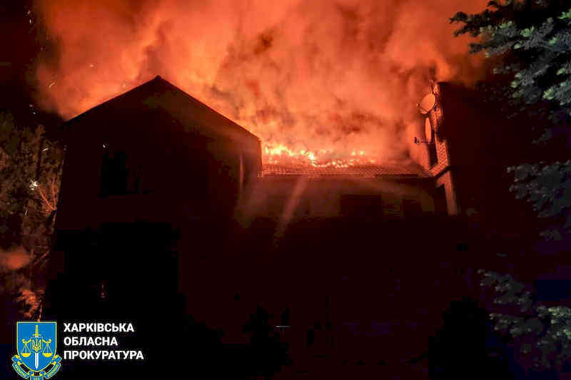 Пожежі від російських обстрілів