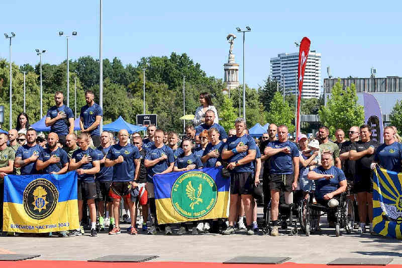 Учасники відкритого Кубку Командувача Нацгвардії з функціонального багатоборства