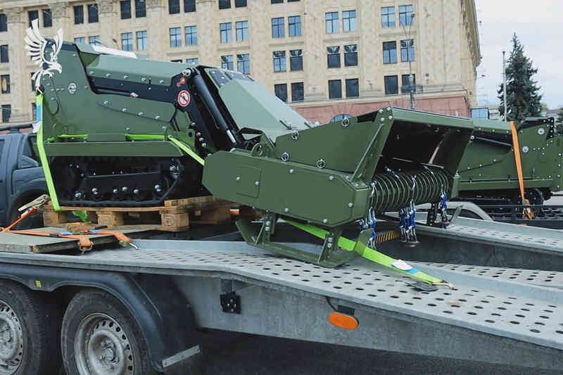 Машина для разминирования