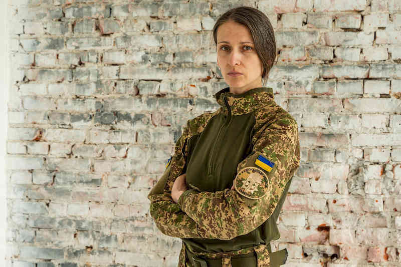 Светлана Доценко, позывной Шелби, солдат-радиотелеграфист