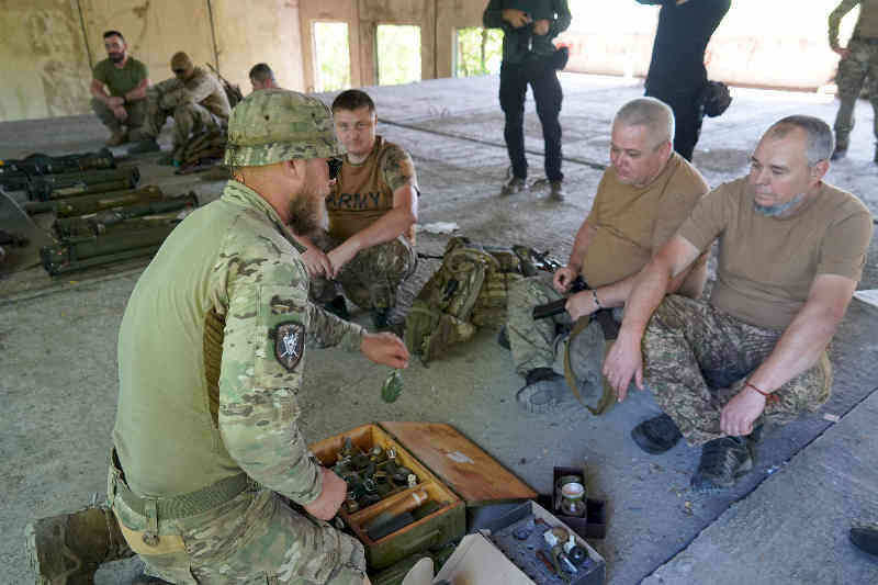 Тренировка бойцов «Спартана»
