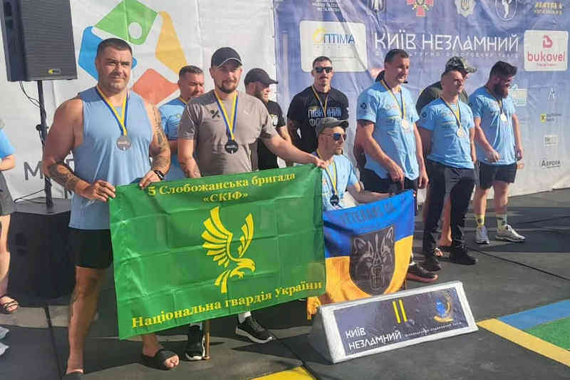 Команда 5 Слобожанської бригади «Скіф» НГУ