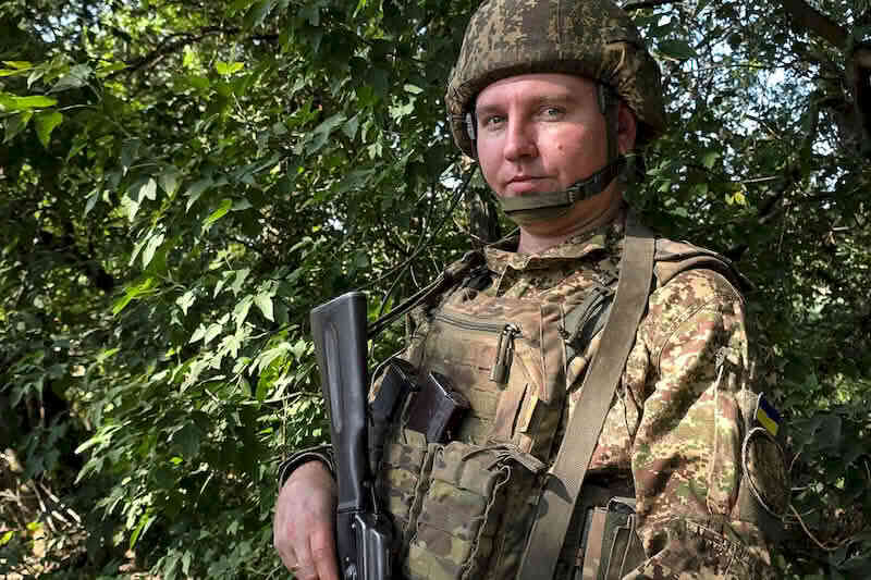 Гвардеец на позывной Зот