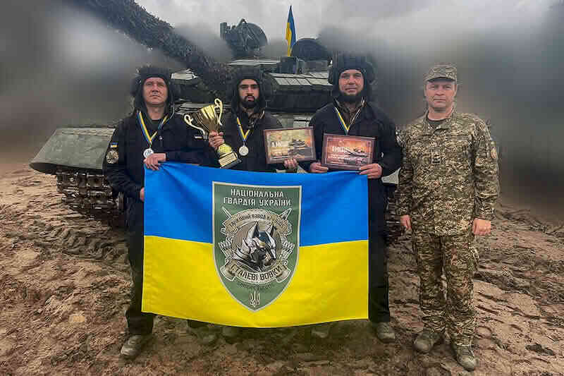 Экипаж победителей соревнований
