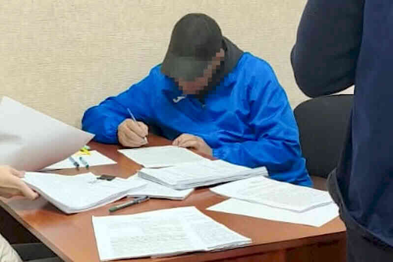 Затриманий поширювач російської брехні
