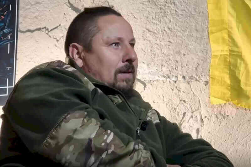 Боєць 120 бригади ТрО з позивним «Гусь»