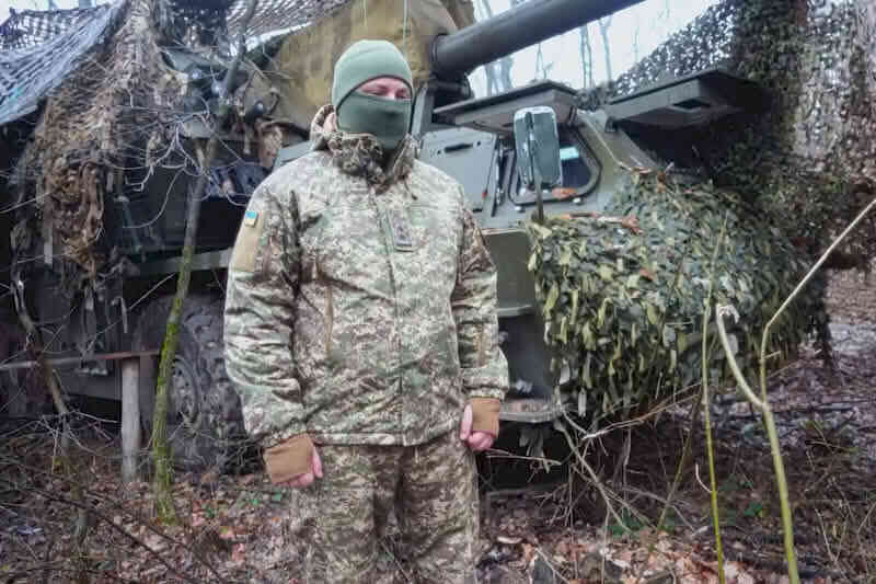 Офіцер артилерії 5 Слобожанської бригади «Скіф» НГУ Терикон