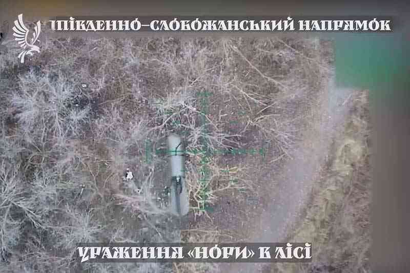 Знищення ворожої схованки-нори в лісі