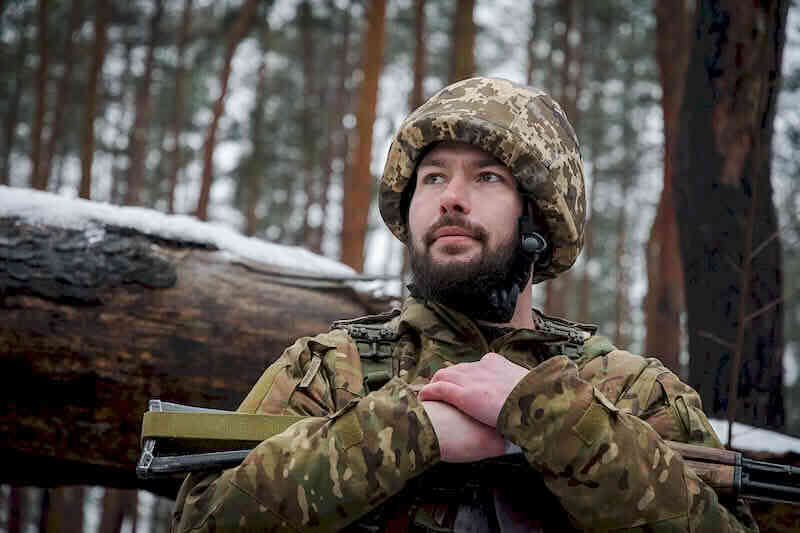 Гвардієць на позивний «Капа»