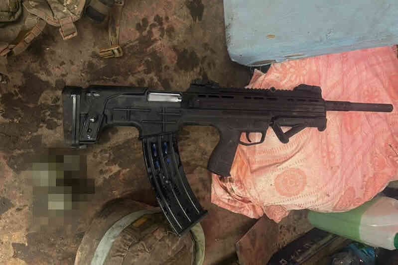 Оружие, которое пытались ввезти в Харьков