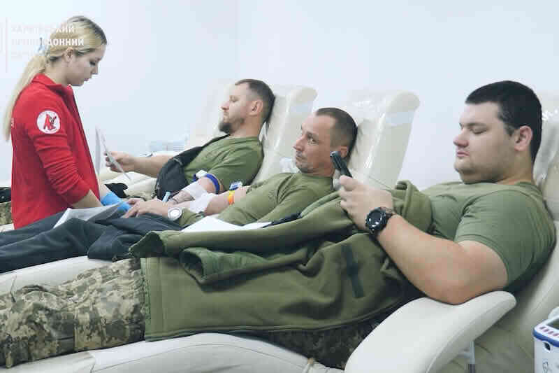 Прикордонники 4 загону стали донорами у Харкові