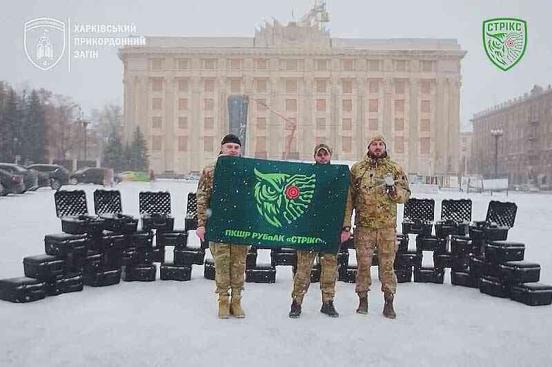 Бійці 4-го прикордонного загону отримали 50 дронів