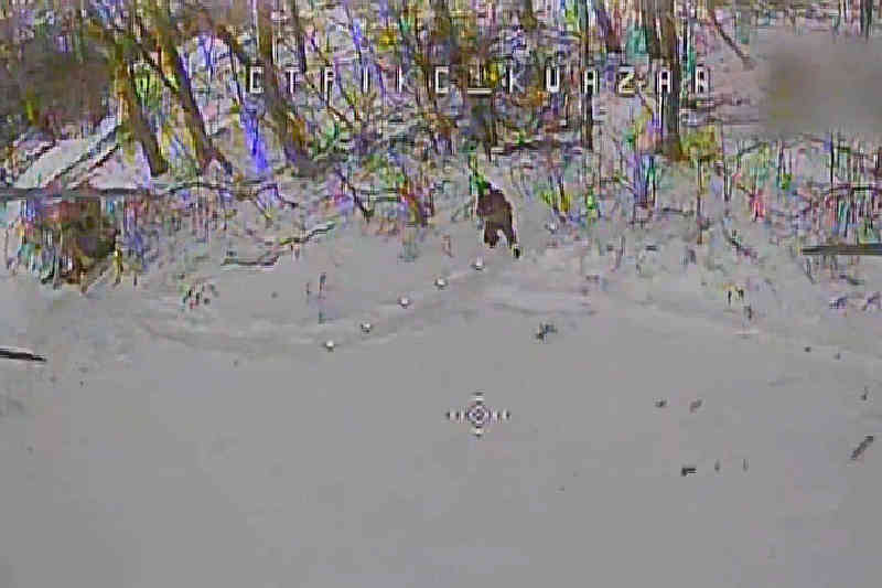 Уничтожение склада оккупантов