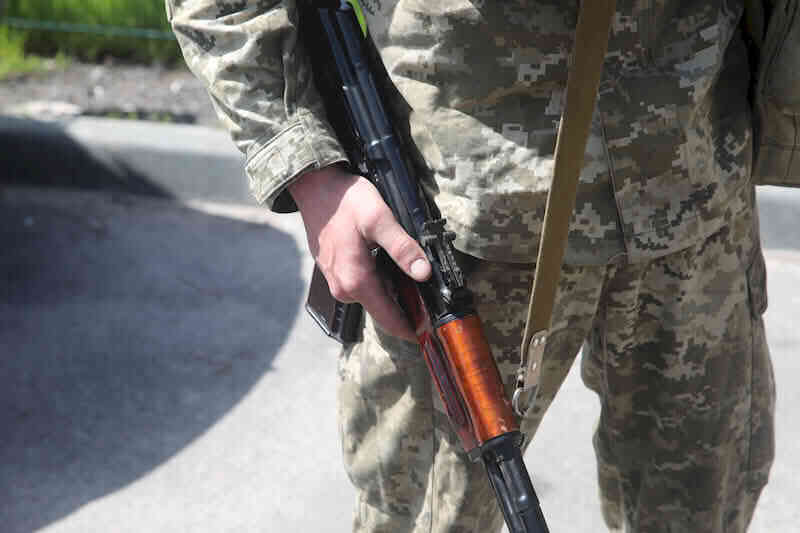 Украинский военный