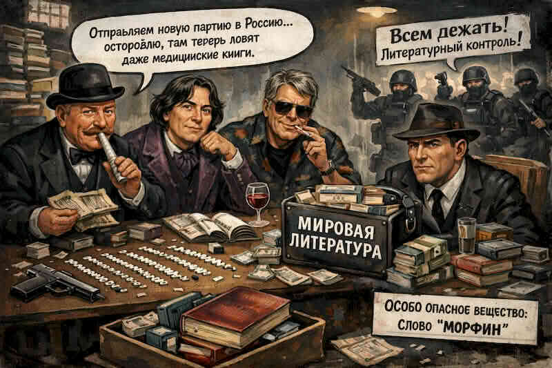 Борьба с наркокнигами