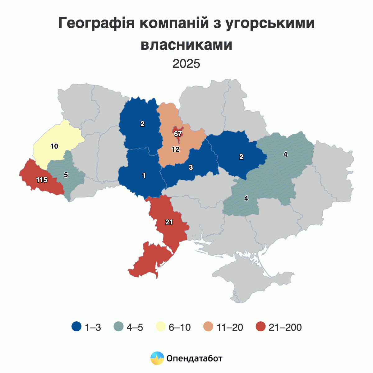 География компаний с венгерскими владельцами