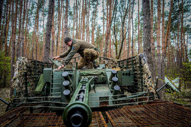 Збори екіпажів БТР 5 Слобожанської бригади «Скіф»