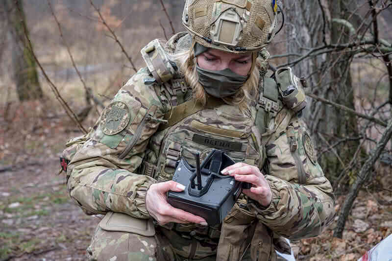 Оператор ударных БПЛА Елена «Весна»