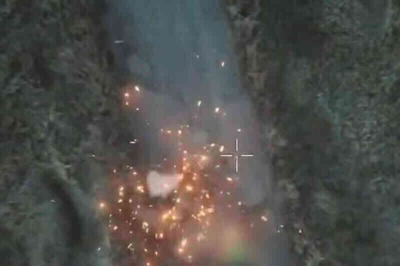 Уничтоженное транспортное средство противника