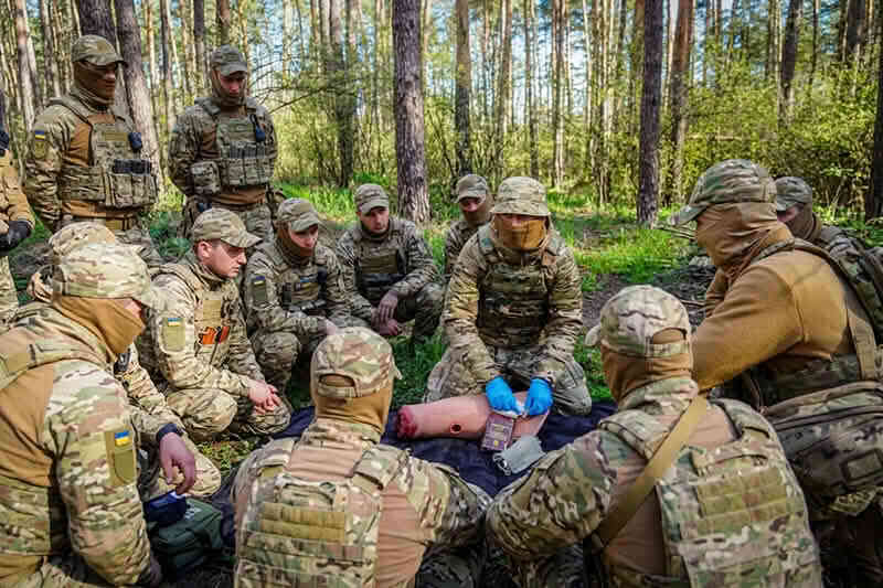 Боевой медик «Енот»