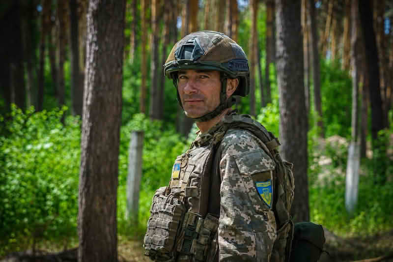 Військовослужбовець батальйону оперативного призначення 5 Слобожанської бригади «Скіф» НГУ Веселий