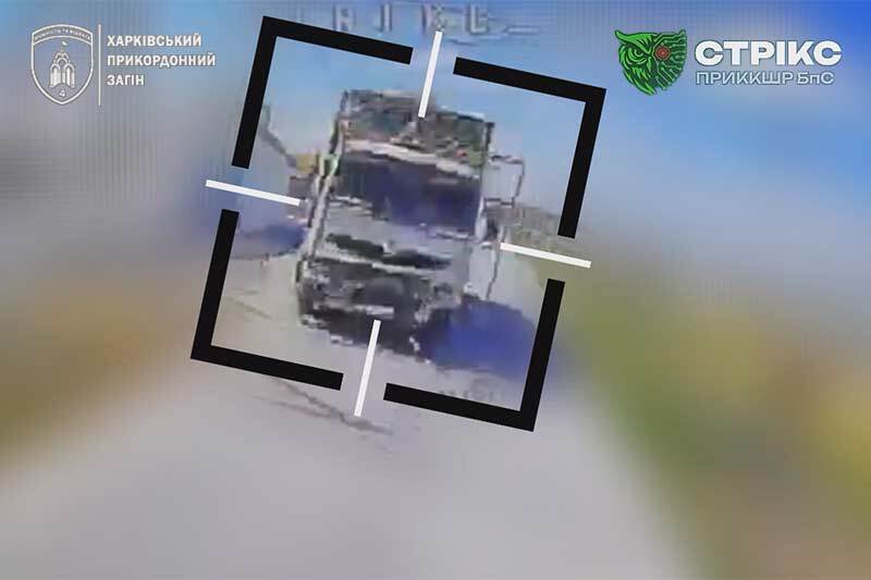 За мить до знищення ворожої техніки