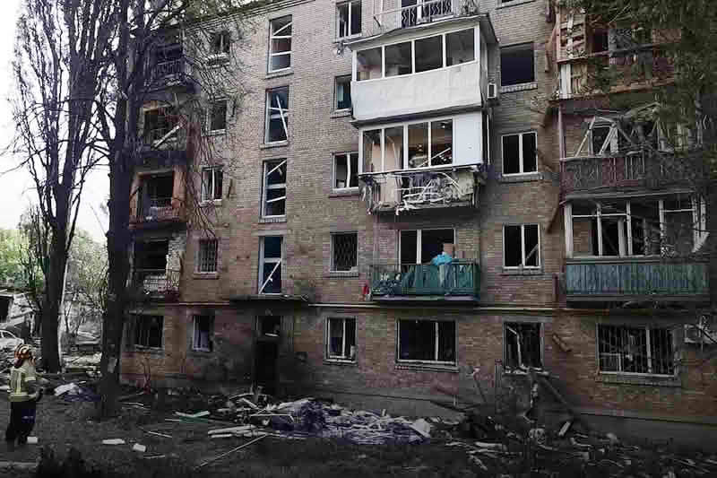 Последствия ночной атаки РФ 6 июля по Киеву