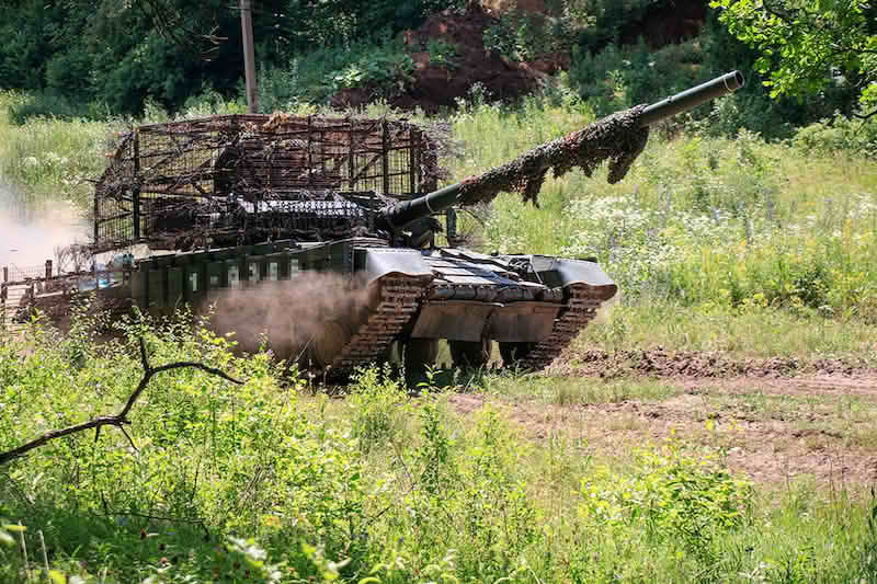 Учебные сборы танкистов